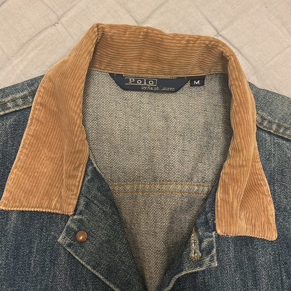 Vintage Polo by Ralph Lauren Denim Trucker Jacket🧸 - Picture 2 of 5